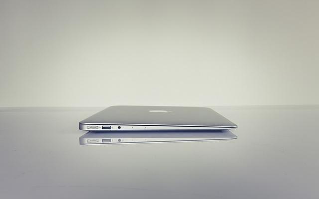 Image of a closed laptop